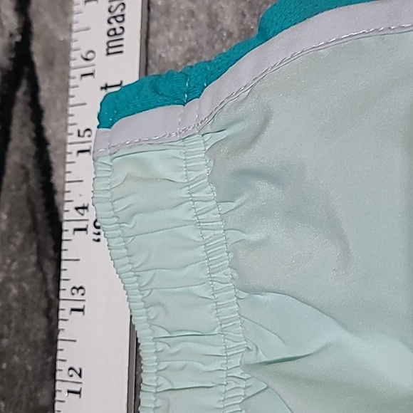 NIKE DRI-FIT SWOOSH LOGO LINED MESH ATHLETIC RUNNING SHORTS - Picture 6 of 12